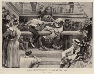 The First Voyage of a New South African Liner by William Small
